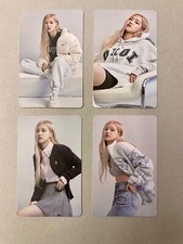 KPOP BLACKPINK ROSE set of 4 card  Official Photocard  5252 BY OiOi Limited