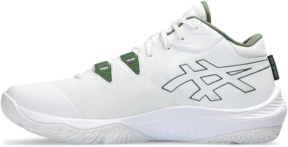 ASICS Basketball Shoes UNPRE ARS 2 White Green 1063A070 US12 ASICS Basketball Shoes UNPRE ARS 2 White Green 1063A070 US12