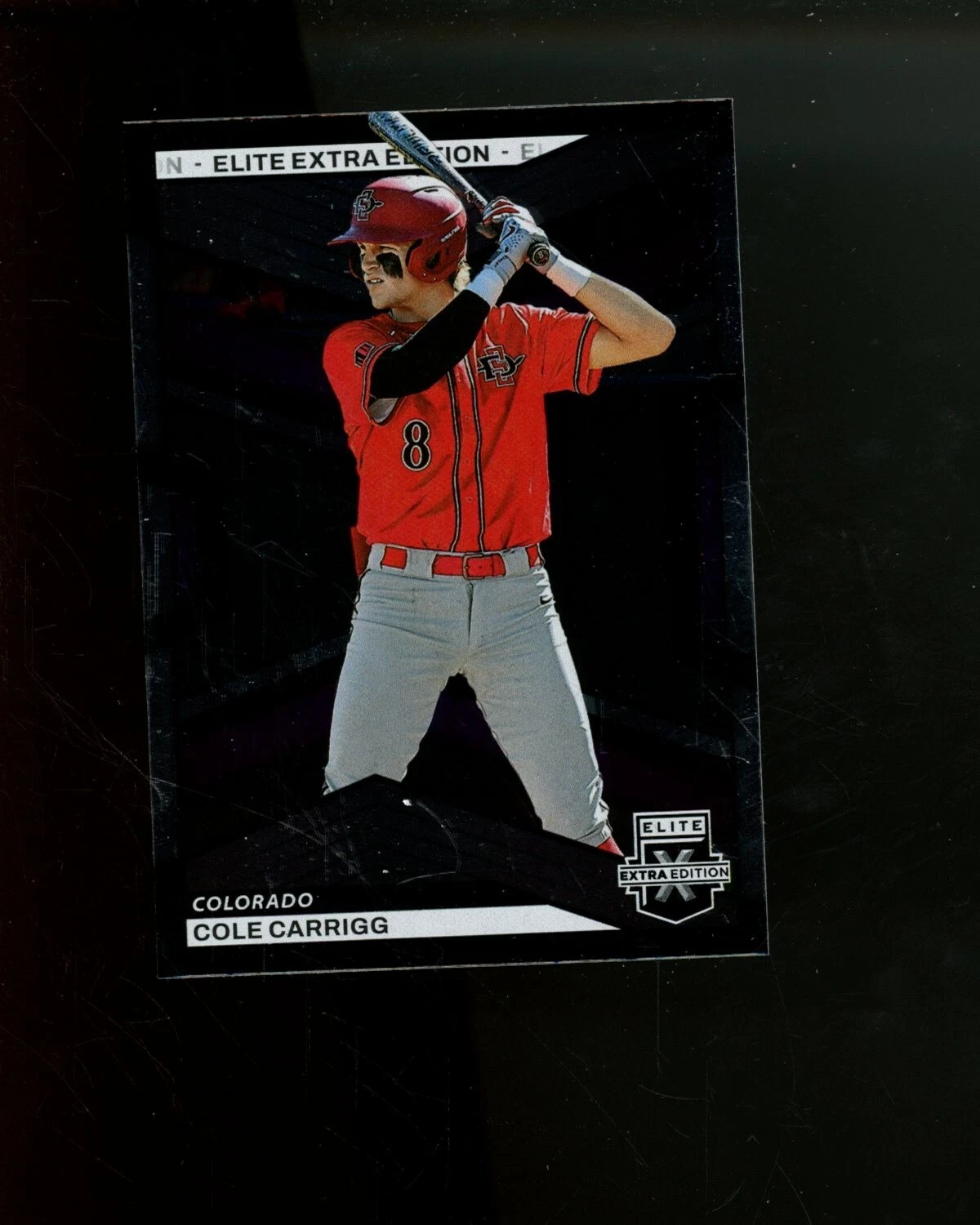 2023 Panini Elite Extra Edition Rookie RC #29 Cole Carrigg