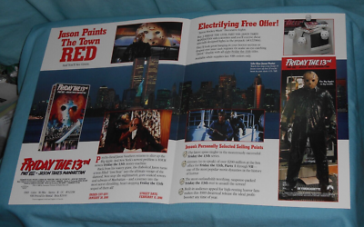 vintage FRIDAY THE 13th PART VIII: JASON TAKES MANHATTAN video