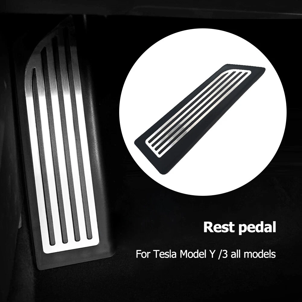 LHD Car Rest Footrest Foot Pedals Auto Interior Parts for Tesla