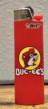 Buc-ee’s Red Bic lighter - New Bucees Gas Station Collectible