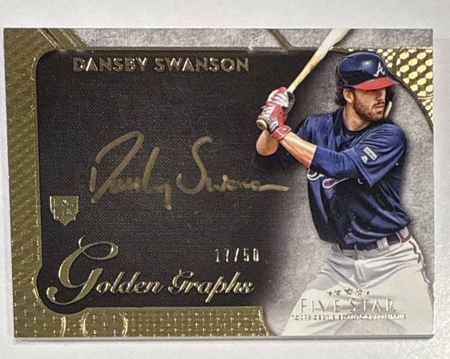 Dansby Swanson Baseball Sports Trading Cards & Accessories Rookie