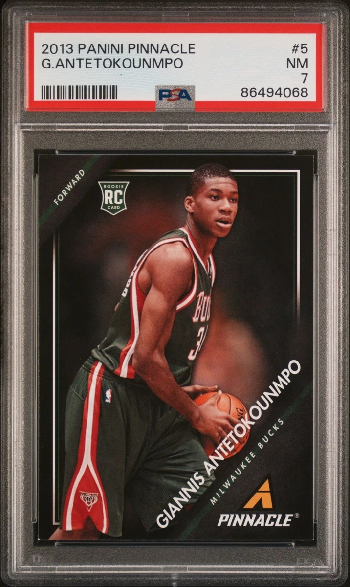 Pinnacle Giannis Antetokounmpo Basketball Sports Trading Cards