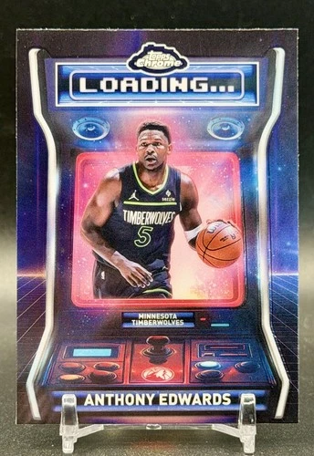 2025 Topps Chrome Anthony Edwards Base (RAW)