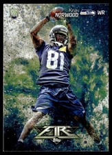 2014 Topps Fire Kevin Norwood Rookie Seattle Seahawks #123