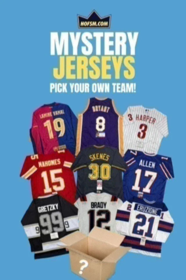 EVERY BUYER GETS A JERSEY - PYT ALL-SPORT SIGNED MYSTERY BOX BREAK