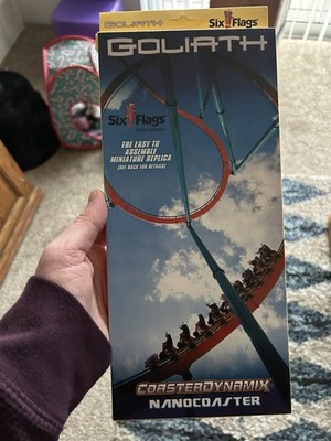 Six Flags Over Georgia Goliath Nanocoaster Roller Coaster