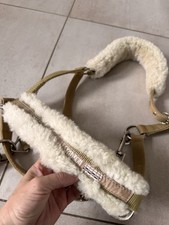 Eskadron Halfter Lammfell Beige + Führstrick