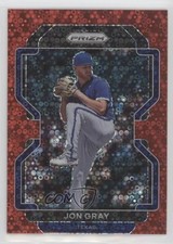 2022 Panini Prizm Tier II Red Donut Circle Prizm 28/99 Jon Gray #146 0s1o