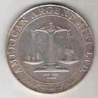 AMERICAN ARGENT MINT WORLD TRADE SILVER  .999 FINE SILVER 1 TROY OZ SILVER ROUND