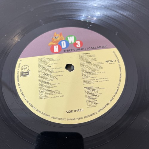 Now That's What I Call Music 3 various 1984 Double vinyl Record - Picture 10 of 11