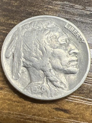 1928 Buffalo Nickel Full Date, Actual Coin, GoodDeal Checkout All My Buffaloes