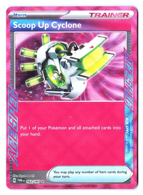 #ad Scoop Up Cyclone 162 167 Pokemon Twilight Masquerade ACE SPEC Rare Holo NM $1.99