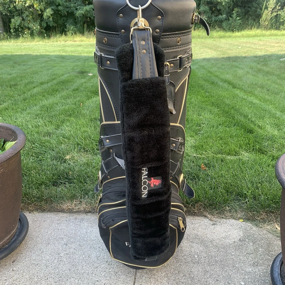 Bolsa de carrinho Hot Z Falcon 6 vias preta com capa de chuva - Imagem 2 de 4