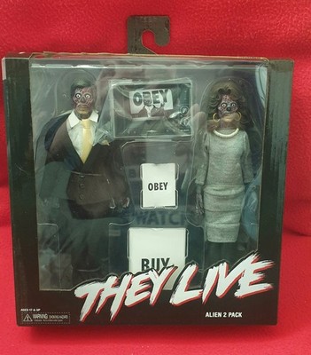 Neca They Live Sie Leben 1988 2er Set 8''Aliens Retro Clothed 