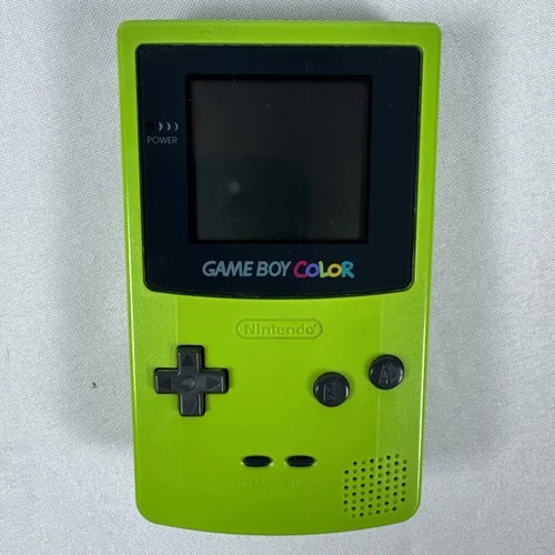 Nintendo Game Boy Color Kiwi Lime Green Handheld Console System, Tested, Working