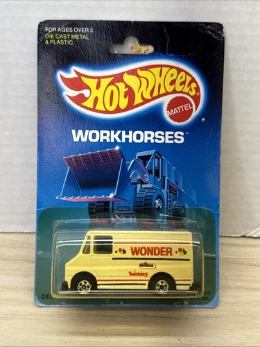Hot Wheels Workhorses Wonder Bread Twinkies Delivery Truck Vintage Sealed
