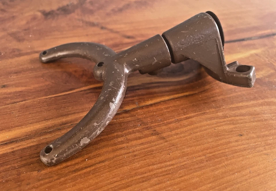 Soporte de hoja de aire inverso vintage Hunter 38" marrón Foto 3 de 4