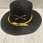 Original Civil War Era Slouch Hat Maker Mark Identified Soldier Name