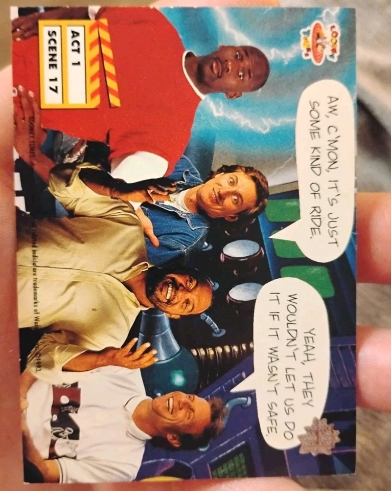 1993 Upper DeckACT-1, SN-17 JORDAN, GRETZKY,R JACKSON - Изображение 4 из 4