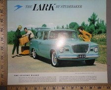 1959 Studebaker Brochure Sales Sheet Station Wagon Original
