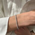 Ct Agi Certified Labcreated 14K White Gold Diamond Tennis Bracelet E Vs2 Round 4