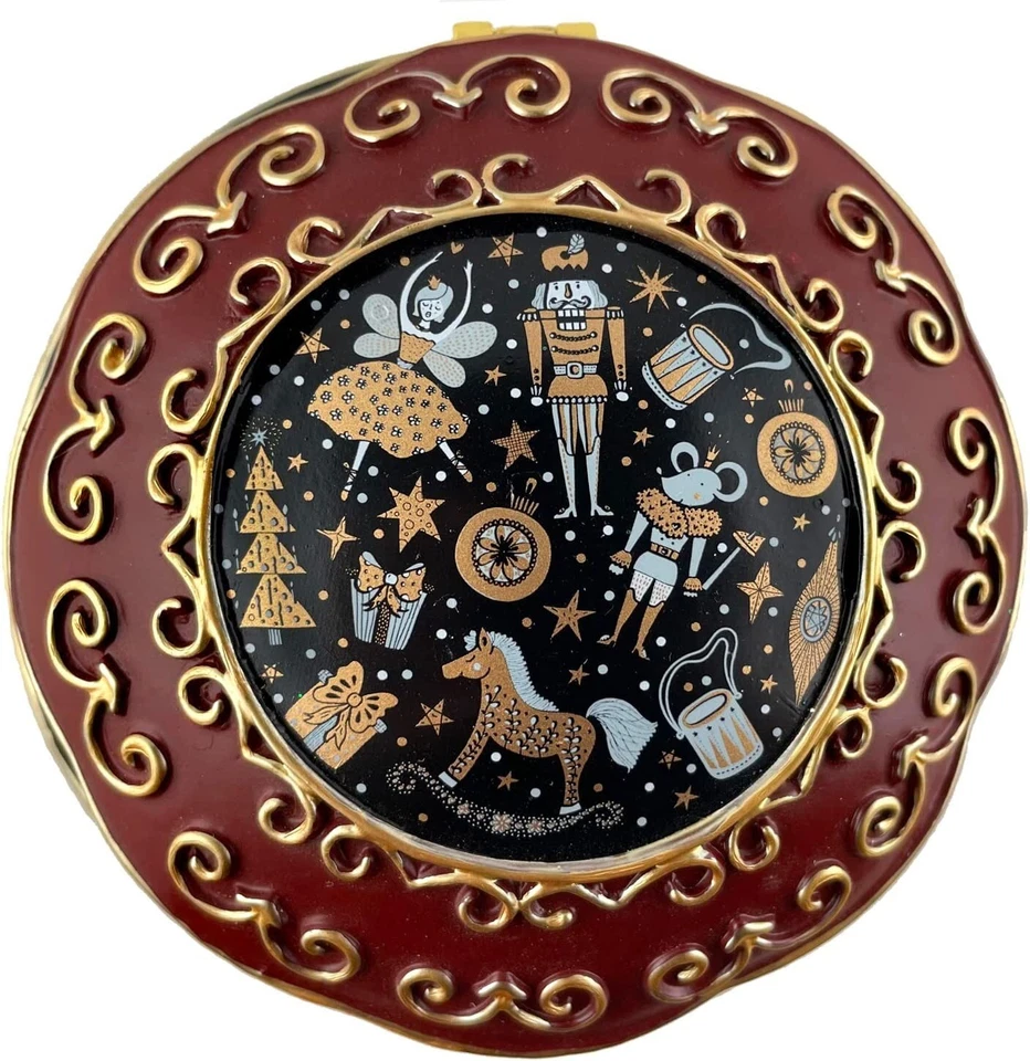 Caja de baratijas musical Cascanueces The San Francisco Music Box Company Foto 3 de 4