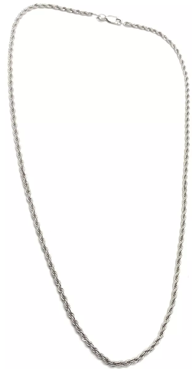 Mens 18 inch 2024 sterling silver chain
