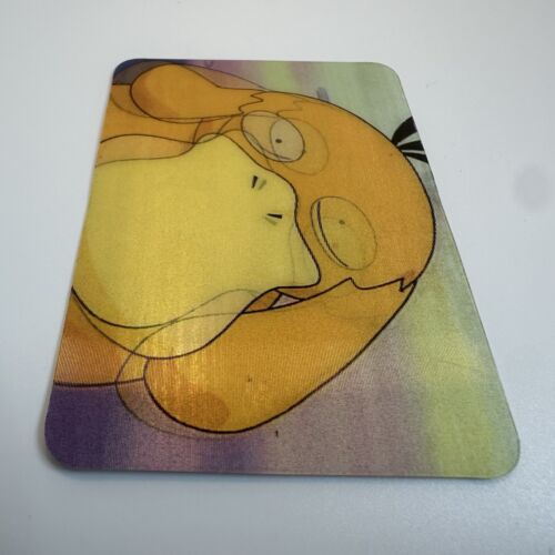 1998 Viz Promo Pokemon Card #Pika-0026d PSYDUCK Lenticular RARE - Picture 3 of 6