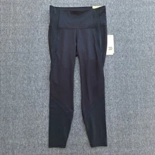 All in Motion Small High Rise Contour Power Waist 7/8 Legging Black Athletic