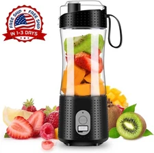 Licuadora Personal Portatil USB Para Hacer Batidos De Proteina Pequeña En Oferta
