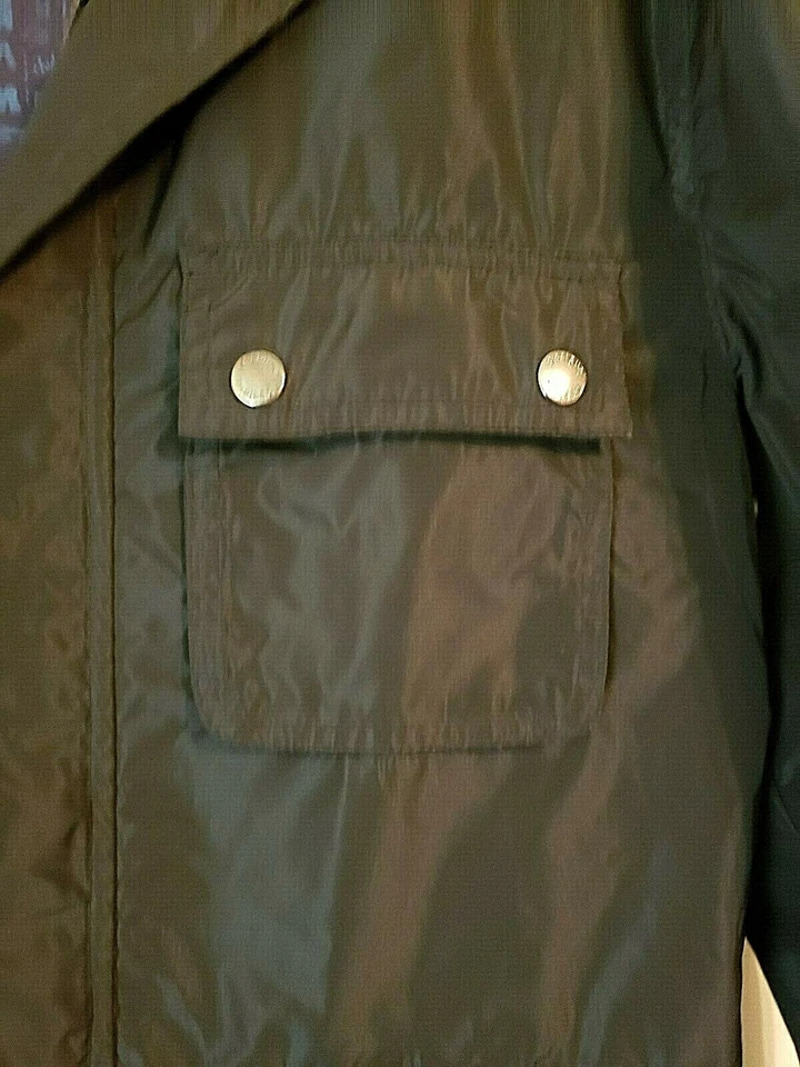 Jaqueta Desigual Masculina Preta Clássica Leve Vários Bolsos Forrada Média M - Imagem 2 de 4