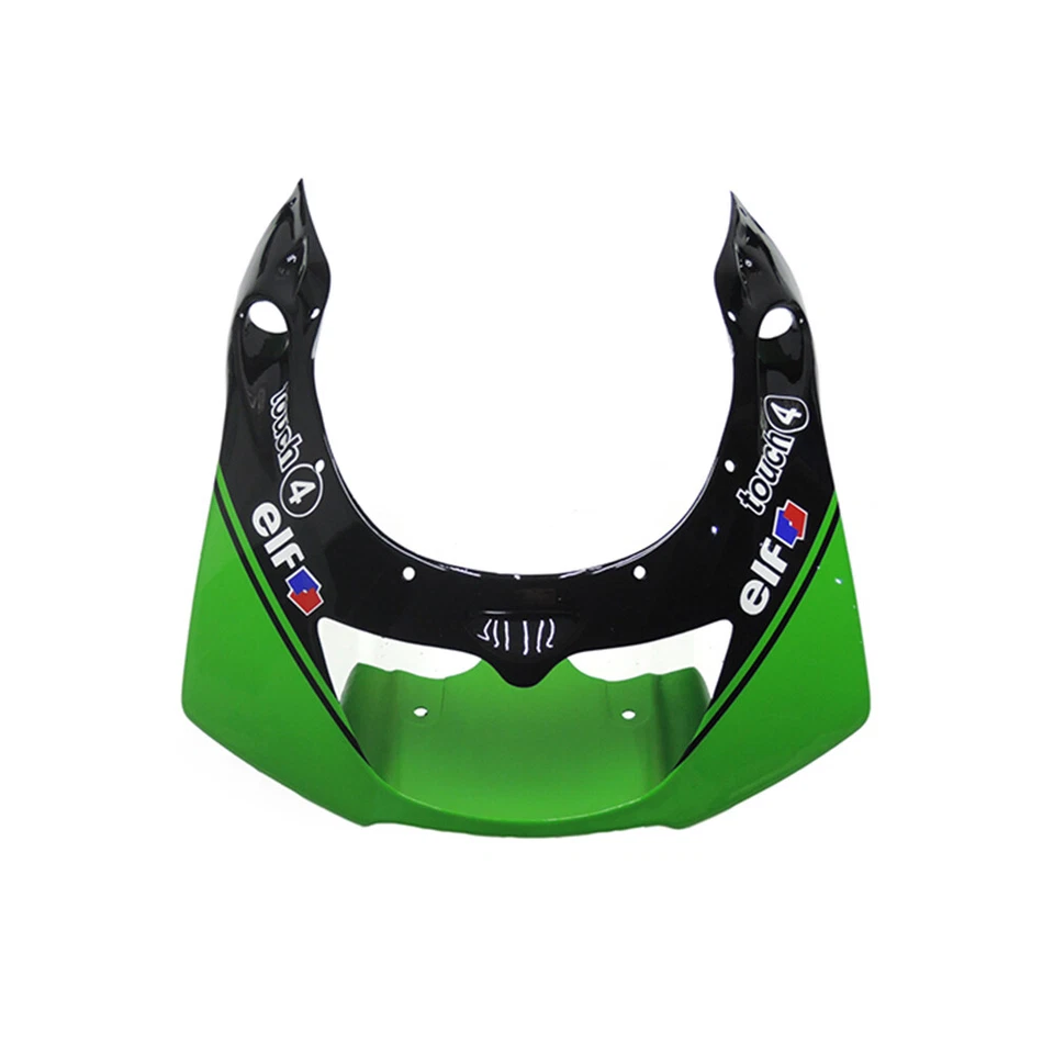 Kit de carenado para Kawasaki ZXR250 1991 - 1997 92 93 94 95 ABS carrocería verde negro Foto 3 de 4