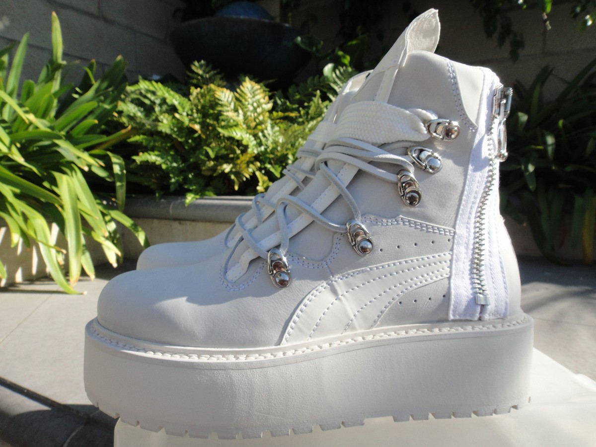 Fenty Puma by Rihanna, SNEAKER BOOT, White, Unisex, Mns UK11 Fenty Puma by Rihanna, SNEAKER BOOT, White, Unisex, Mns UK11