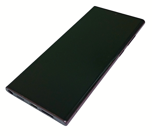 Für Samsung Galaxy S22 Ultra 5G S908 Original LCD Display Burgund Rahmen mit DOT - Bild 7 von 12