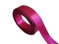 Wine Red Double-Faced Satin Ribbon 7/8 inch wide x 10 yards Schiff Polyester B41