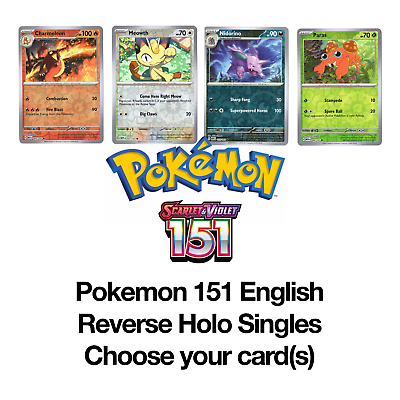 Pokemon 151 english set won't be getting these reverse holos. I would