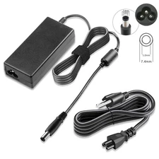For HP EliteBook 8460p 8470p 8540w 8510w Laptop Charger AC Power Adapter 3-Prong