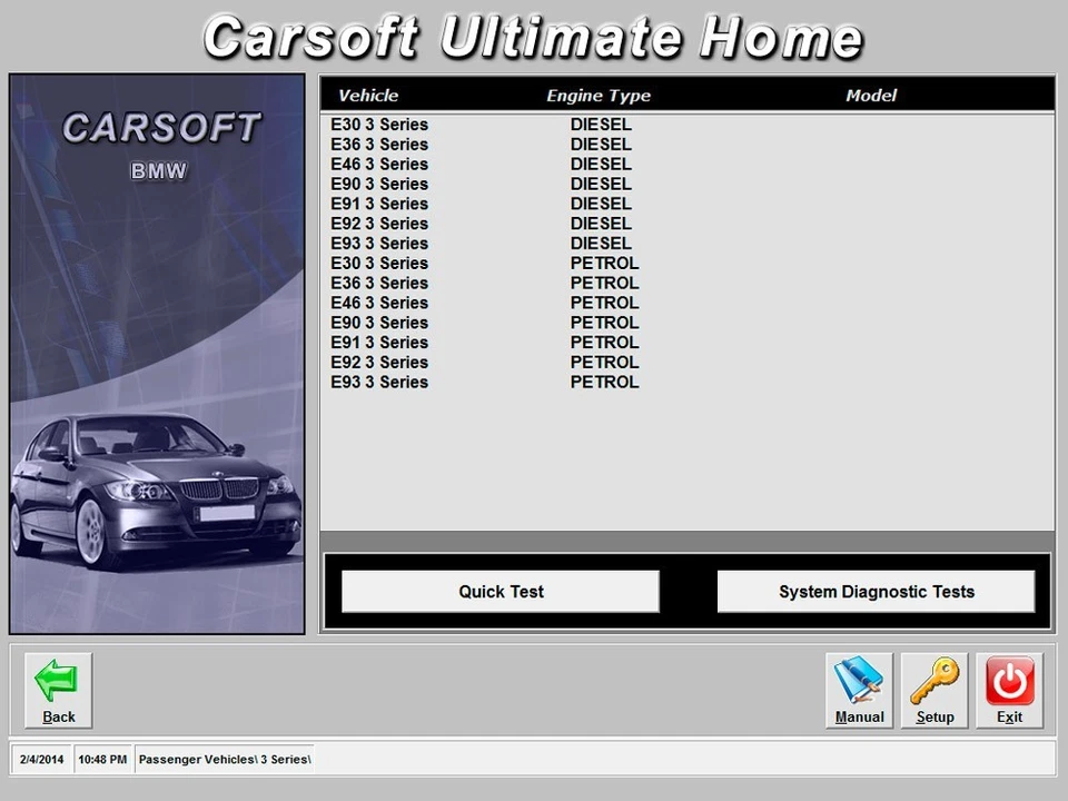 BMW Diagnostic SOFTWARE, Carsoft OEM V12 for all 1988 - 2008 BMW & Mini vehicles - Image 4 of 4