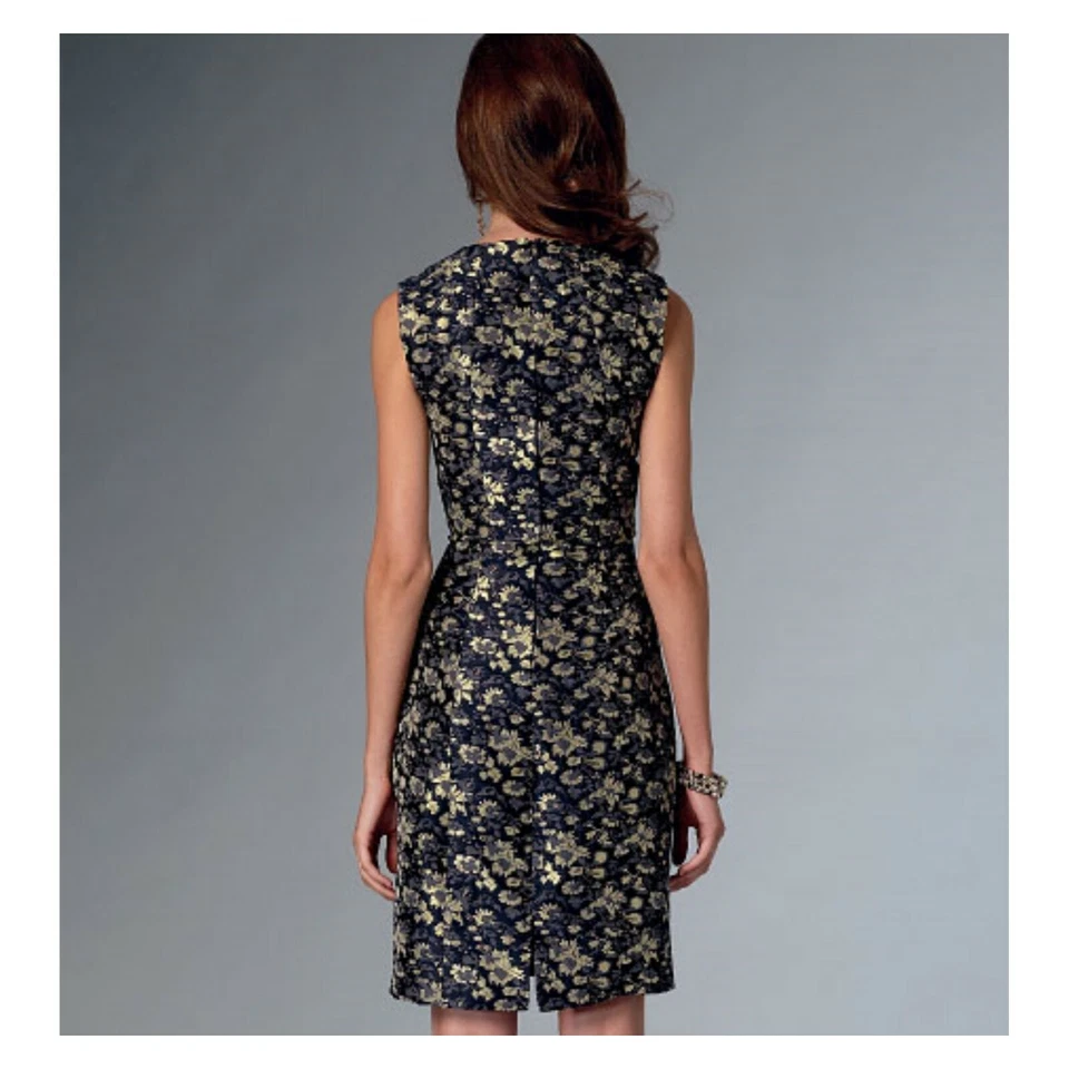 Vogue Schnittmuster V9050 - Kleid - Etuikleid - schwingender Rock - Bild 3 von 4