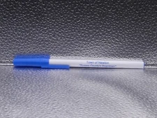 Town Of Newton Sussex County Newton Townhall Bic White Blue Mexico Ballpoint Pen