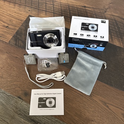 Upgrade Digital Camera, 50MP Full High Definition 1080P Camera with 16X Zoom ant