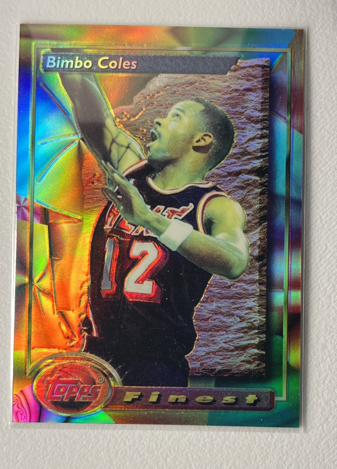 1993-94 Topps Finest - Bimbo Coles #146 Refractor