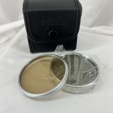 Opteka 58mm 2 Piece Filter Kit FD & HD Polaraized with  Case EXUC!