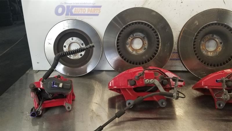 Bentley Continental GT Front Right Brake discs Set Red