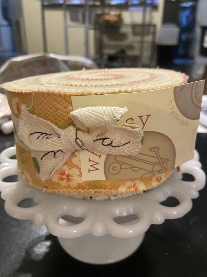 Whimsy By Fig Tree Quilts For Moda Very Rare Hard To Find OOP Jelly Roll - Image 2 of 4