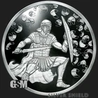 2020 Silver Shield - 1ozt Silver - Covid Crucible - Proof - GSM