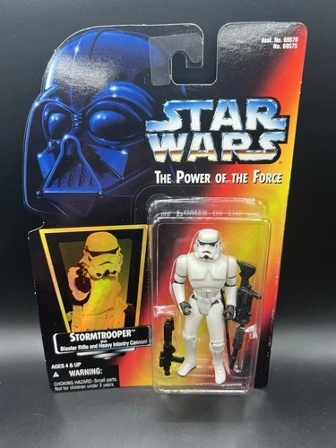 Kenner Star Wars Power of the Force Stormtrooper with Red Holo Card