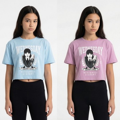 Adams Wednesday Mädchen T-Shirt kurzarm Shirt Gr. 134-164 100% Baumwolle